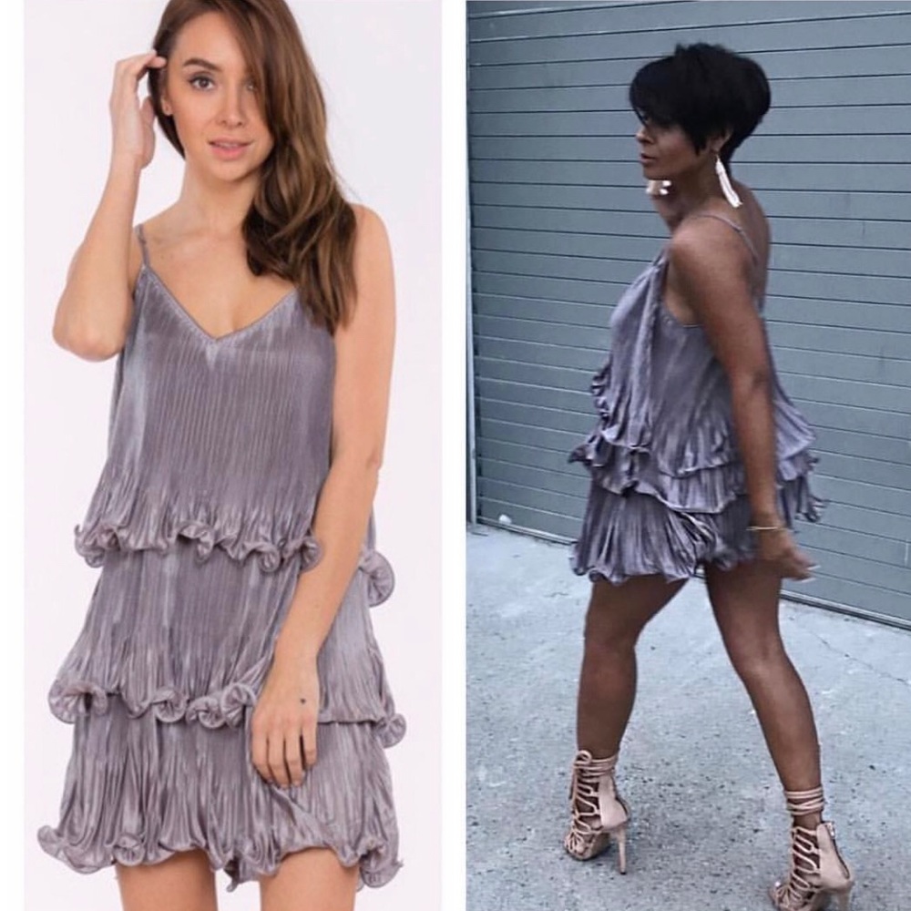 GREY Shimmy Dress